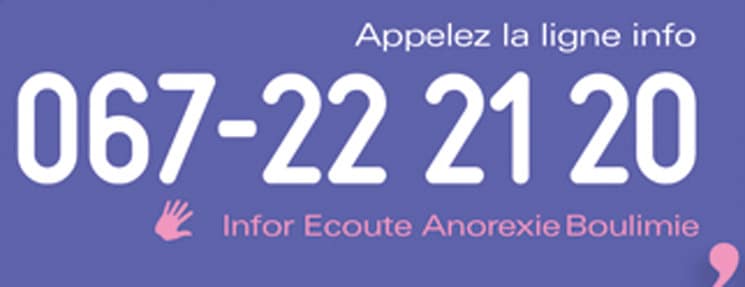 Un numéro d’appel unique pour lutter contre les troubles du comportement alimentaire 